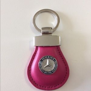 Keychain pink for Mercedes